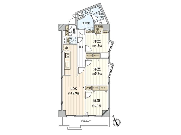 間取図(平面図)