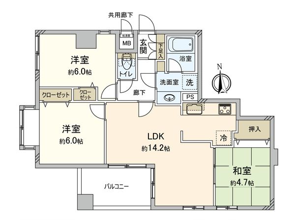 間取図(平面図)