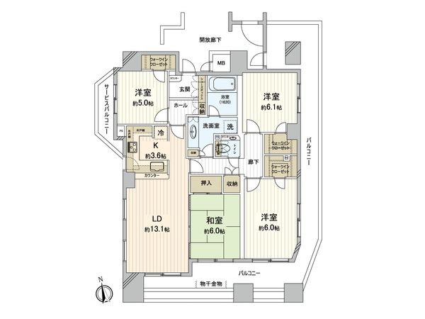 間取図(平面図)