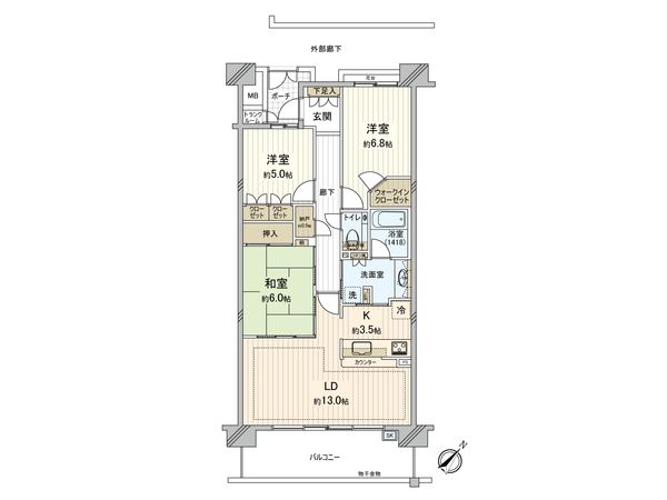 間取図(平面図)