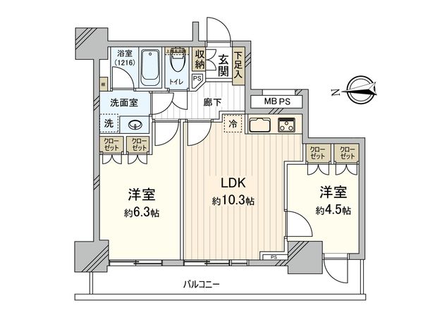 間取図(平面図)