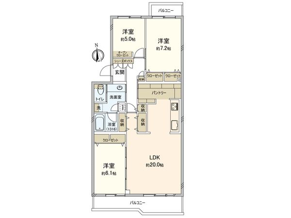 間取図(平面図)
