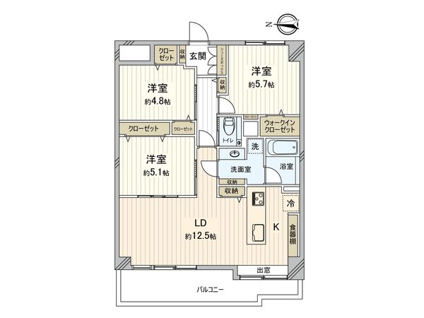朝日プラザ府中Ⅱ 間取図(平面図) 朝日プラザ府中Ⅱ 間取図(平面図)