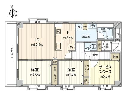 間取図(平面図)