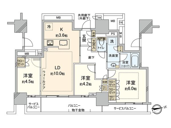 間取図(平面図)