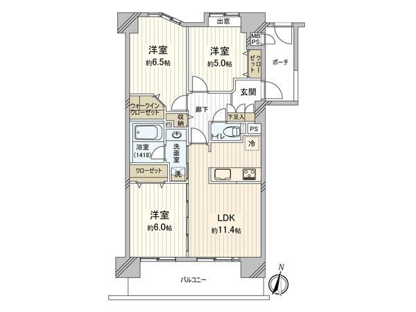 間取図(平面図)