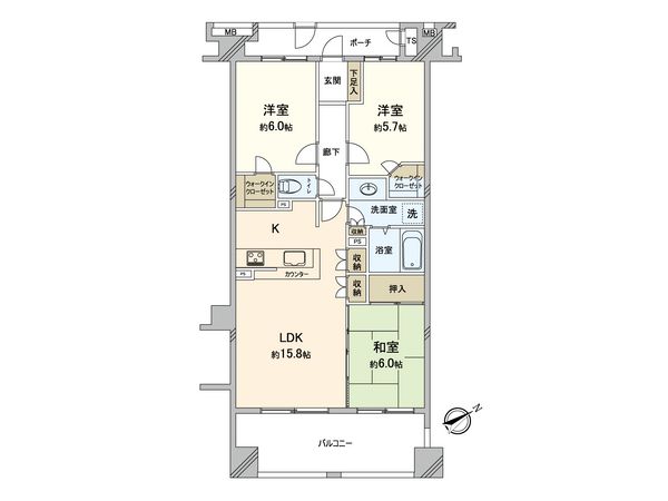 間取図(平面図)