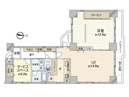 間取図(平面図)