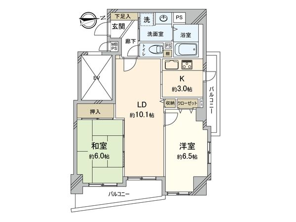 間取図(平面図)