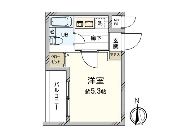 ライオンズマンション府中桜通り 間取図(平面図) 間取図(平面図)