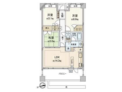 間取図(平面図) 間取図(平面図)