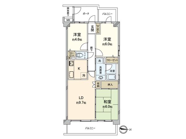 間取図(平面図)
