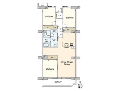 間取図(平面図)