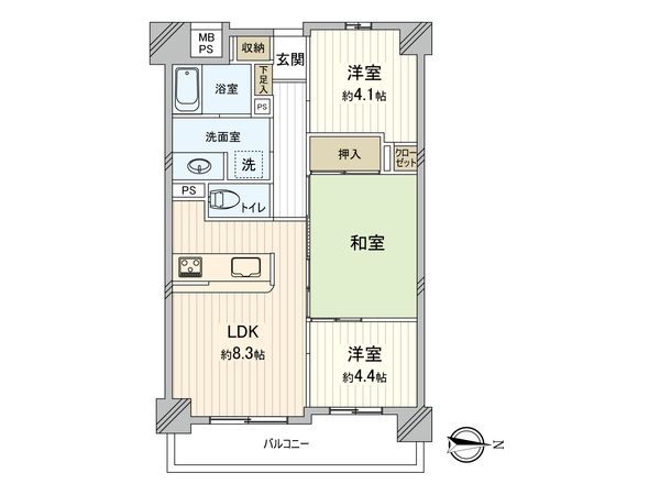 間取図(平面図)