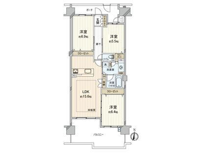 間取図(平面図)