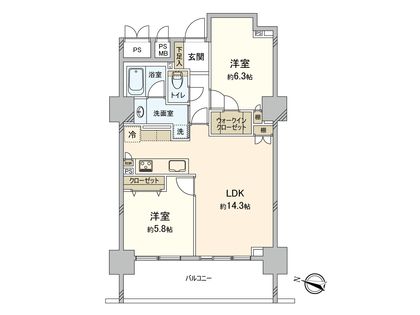 間取図(平面図)