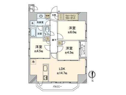 間取図(平面図)