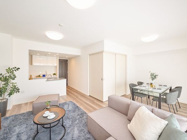 プラウドタワー府中寿町 リビング