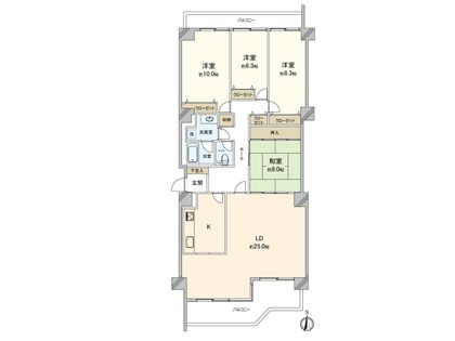 間取図(平面図) 間取図(平面図)