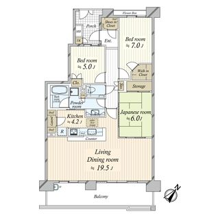 間取図(平面図)