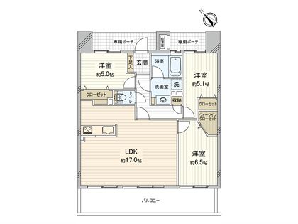 間取図(平面図)
