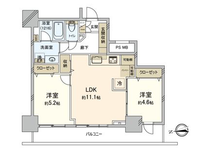 間取図(平面図)