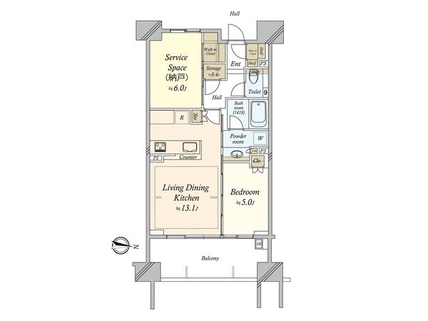 シティテラス府中 間取図(平面図) シティテラス府中 間取図(平面図)