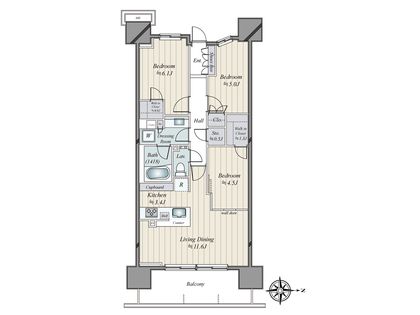 間取図(平面図)