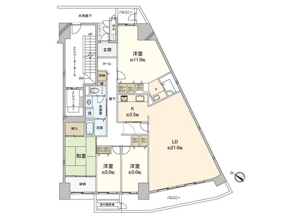 ビューステージ向陽台 洗面