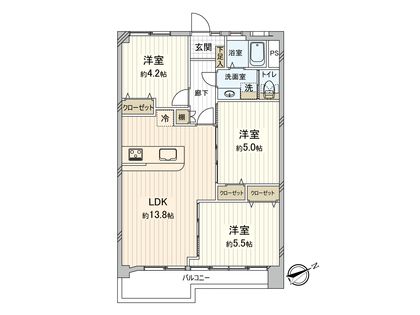 間取図(平面図)