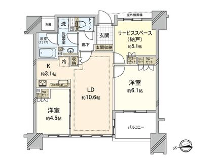 間取図(平面図)