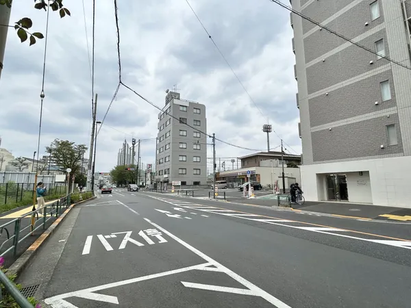 前面道路