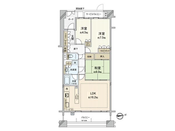 パークホームズ府中の森公園 セントラルコート 間取図(平面図) パークホームズ府中の森公園 セントラルコート 間取図(平面図)