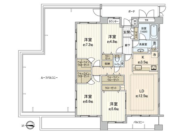 ユニーブル東府中レジデンシャルステート 間取図(平面図) ユニーブル東府中レジデンシャルステート 間取図(平面図)