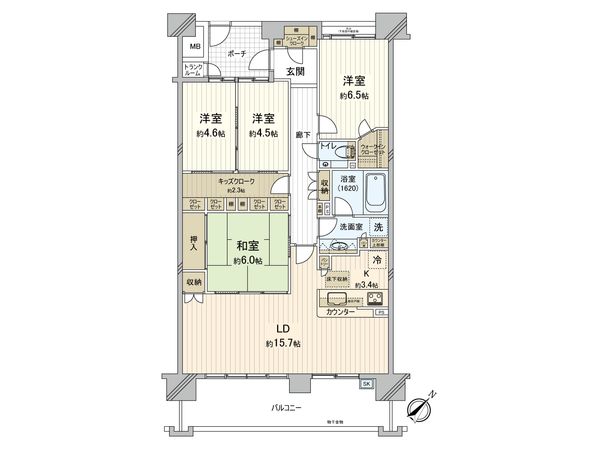 アルボの丘 間取図(平面図) アルボの丘 間取図(平面図)