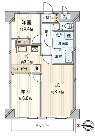 間取図(平面図)