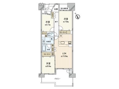 間取図(平面図)