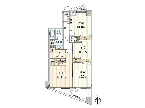 間取図(平面図)
