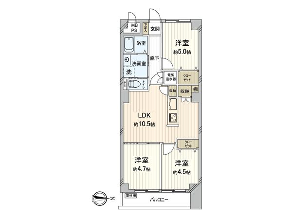 間取図(平面図)