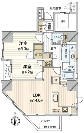 間取図(平面図)