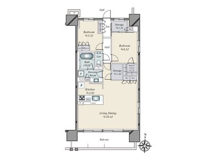 間取図(平面図)