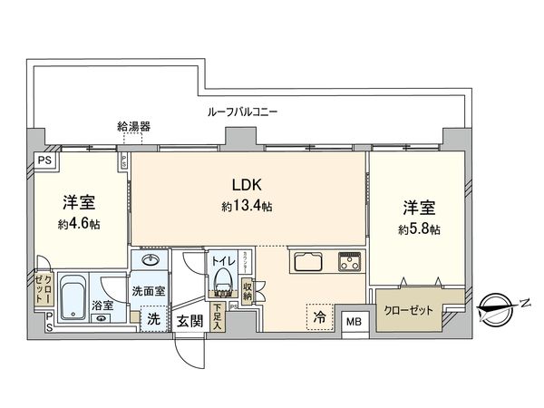 メインステージ府中中河原駅前 間取図(平面図) メインステージ府中中河原駅前 間取図(平面図)