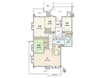 間取図(平面図)