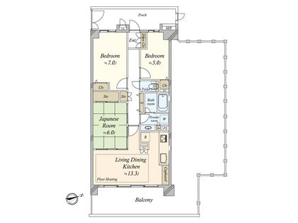 間取図(平面図)