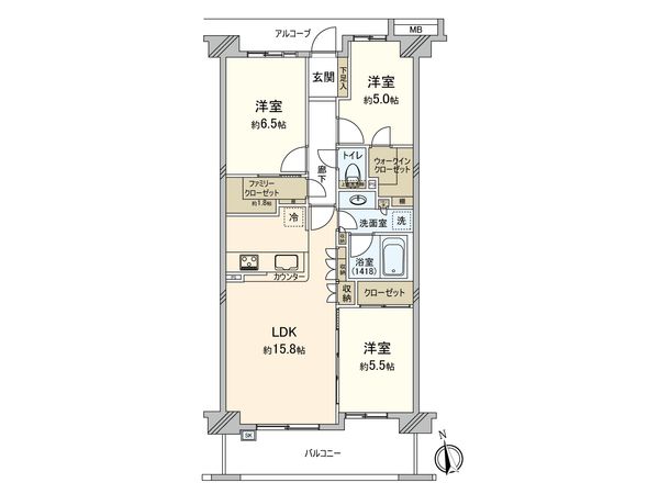 間取図(平面図)