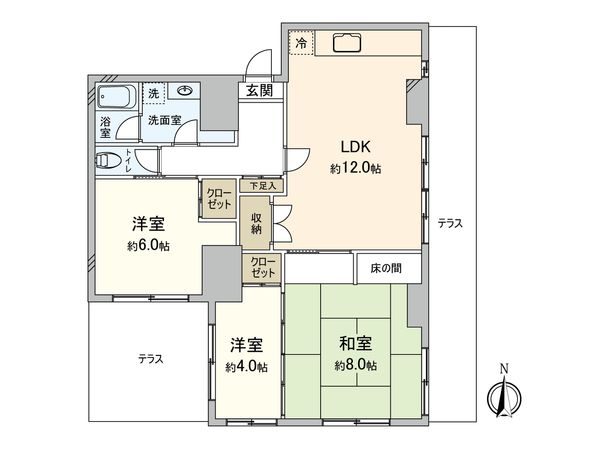 間取図(平面図)
