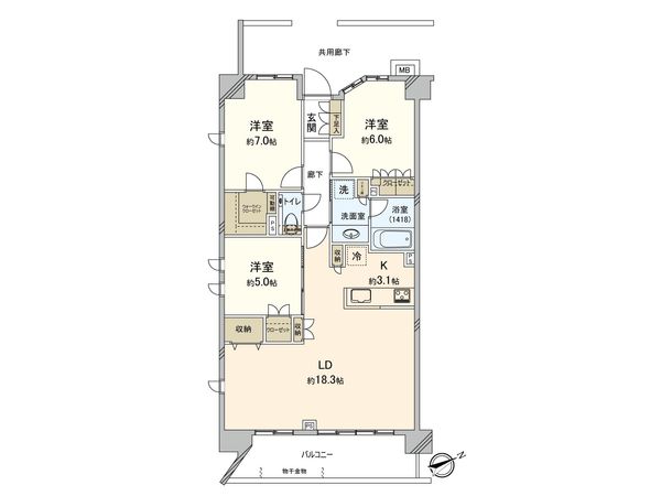 間取図(平面図)
