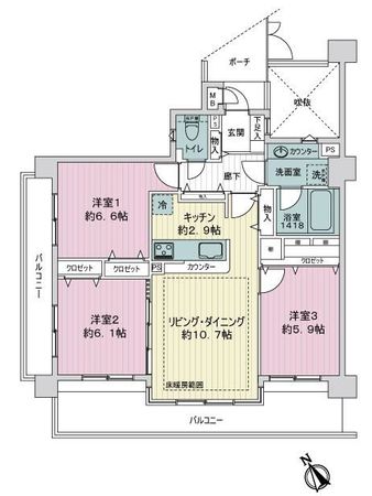 間取図(平面図)