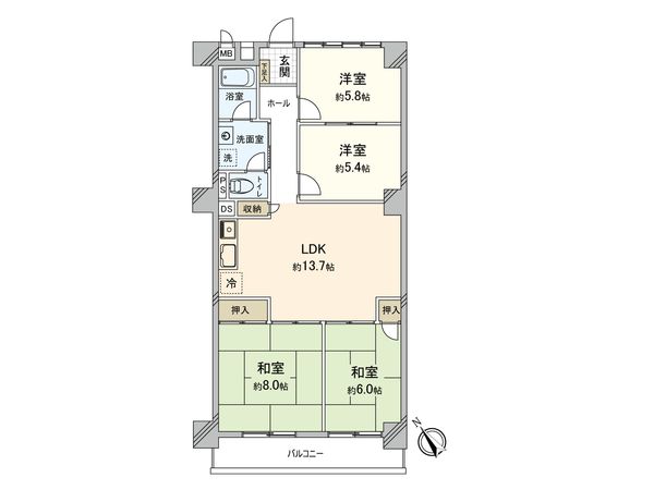間取図(平面図)