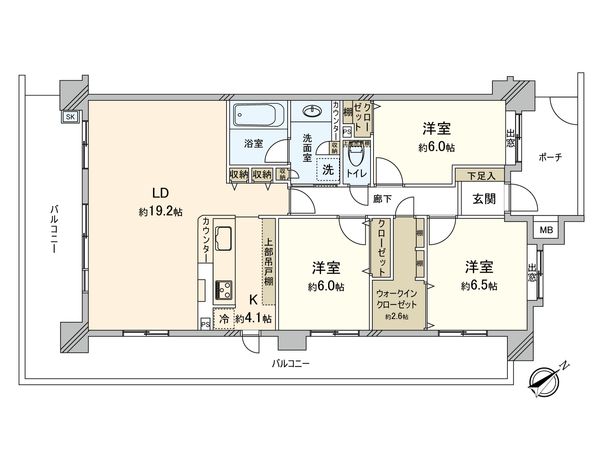 間取図(平面図)